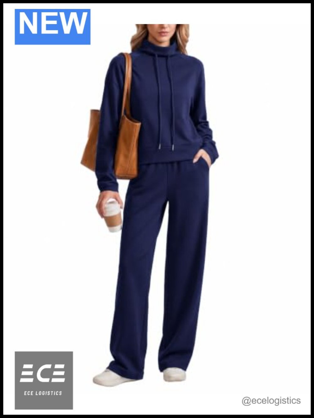 Women's Velour Tracksuit 2 Piece Mock Neck Sweatsuit Wide Leg Lounge Set